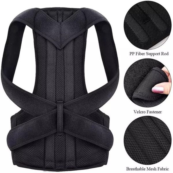 Adjustable Posture Back Belt – Posture Corrector Belt For Men And Women