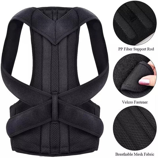 Adjustable Posture Back Belt – Posture Corrector Belt For Men And Women
